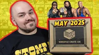 Opening the May 2025 WRESTLE CRATE UK Mystery Box