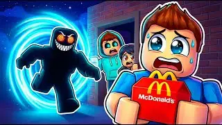 Trabajar en Night Shift en Roblox Sad Burger fue un grave error!