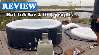 Coleman SaluSpa Miami AirJet 2 to 4 Person REVIEW
