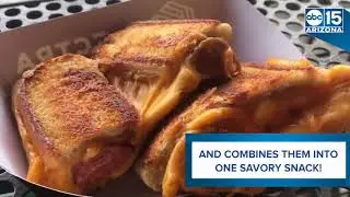 GRILLED CHEESE DOG! Headlines D-backs 2018 Spring Training Menu - ABC15 Digital