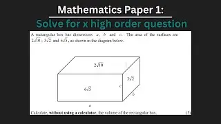 This is an interesting maths (algebra) problem (snippet from a tutoring session with a client)