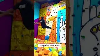 GET CRAZY Trampoline Park In Patna || #trampoline #patna #trampolinepark