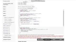 NPTL Programming in JAVA  Week 4.Programming assignment: Q5.