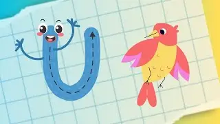 Lettera U | Impariamo l'ALFABETO ITALIANO con Tommy il giardiniere | Cartoni animati educativi