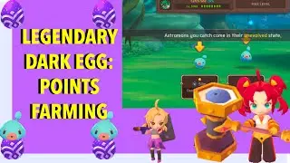 POINTS FARMING LEGENDARY DARK EGG!! - TINA EVENT - Monster Super League (MSL)