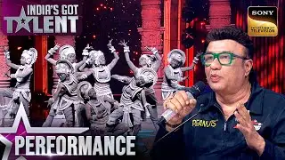 8 Wonders के Statue Dance ने किया Anu Malik को Impress! | India&rsquo;s Got Talent Season 11 | Performance