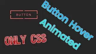 CSS3 Animation | Button Hover Effect | Bangla tutorial