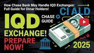 How Chase Bank May Handle IQD Exchanges: Full Guide for Dinar Holders! 🔍 🏦💰 Iraqi dinar news today