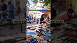 Sunday book bazar - anarkali Bazar - Lahore - pak tea house - mall road - Pakistan #nayabrung