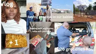 WEEKLY VLOG / Our First Groceries of 2026 / Saying Goodbye 👋🫂 / Building Chicken Coop 