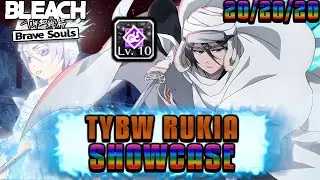 ОЧЕНЬ ХОРОШО! МОЖЕТ БЫТЬ ЛУЧШЕ! Mind TYBW Rukia 1/5 T20 PvE Showcase | Bleach Brave Souls
