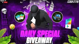 🔴 FREE FIRE LIVE GIVEAWAY REDEEM CODE CUSTOM | Member Only GIVEAWAY | ff live | #DesiChora #Gwkaran
