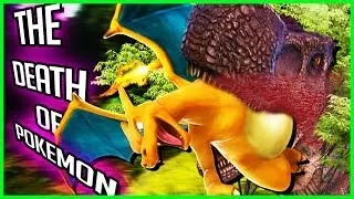ARKMON 🌟THE CREATOR OF TIME TRAVEL GETS EATEN BY DINOSAUR🌟 - ARK: Survival Evolved (Pokemon Mod)