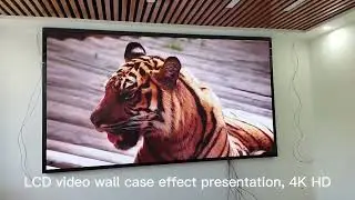 Cases of Vican LCD video wall/LCD splicing screen