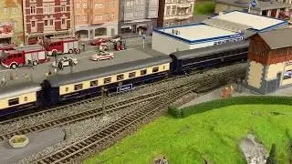 LS Models Orient Express - Re 420 Trix et Re 4/4 BLS Roco - 25.1.23