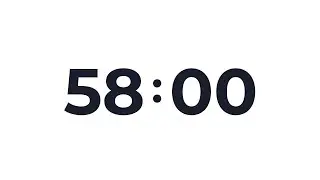 58 Minute Timer