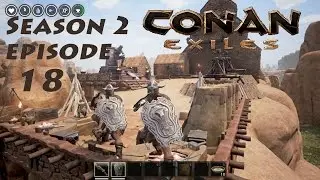 Lets Play Conan Exiles S02E18 - Captured a Tanner!