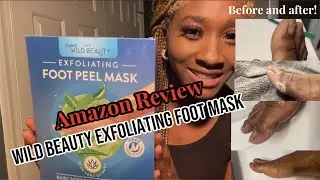 Live Wild Beauty Foot Mask- Amazon Review