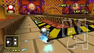 [MKW CT WR] GBA Bowser Castle 4 (no Glitch) - 2:59.850