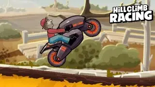 Hill Climb Racing - FAST BIKE on BOGLAND 4417m (New Record!)