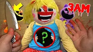 CUTTING OPEN MISS DELIGHT FROM POPPY PLAYTIME AT 3 AM!! (WHAT'S INSIDE!?)