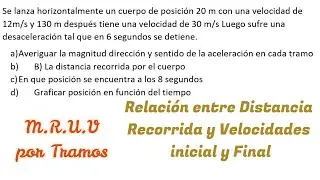 M R U V por Tramos Lo que Debes Saber