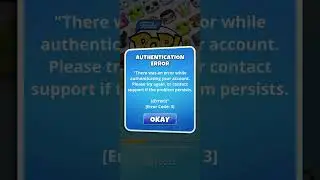 Funko Pop blitz error code 3