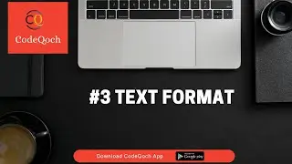 3 Text format