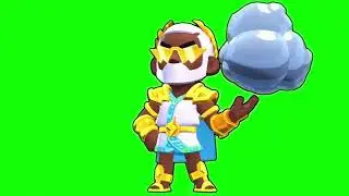 Green Screen Brock Zeus Brawl Stars 1080p 60 fps | Футаж Брок Зевс Бравл Старс