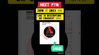 2010-2023 pyq pdf #neetpyq #shorts #tranding Neet pyq