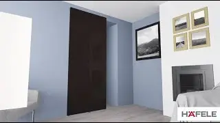 [Assembly Video] H&auml;fele Slido Design 80-M - Wooden Door