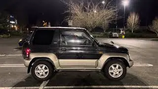 1997 Mitsubishi Pajero Junior 1100cc 4WD 38,700 miles