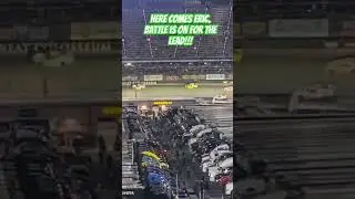 Here comes Eric!   Battle is on for the lead at Bristol!!!  #battle #bristol #connor #shorttrack