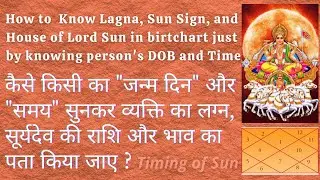 Lord Sun and timing in Astrology. Part II Tips and Tricks on Kundli. #astrology #jyotish #suryadev