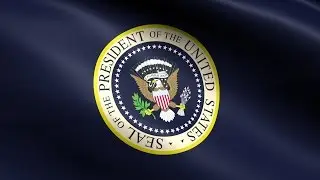 Presidential Flag - HD Video Background Loop