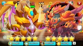 High Cavernous Dragon MAX Power League Battle ! Dragon City