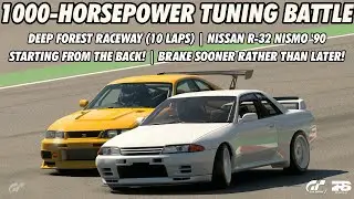 GT7 - Power Pack (Битва тюнинга мощностью 1000 лошадиных сил - гоночная трасса Deep Forest) | Nis...