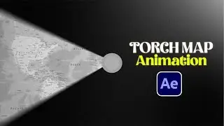 CREATE Amazing Torch Map Animations in After Effects Easily in Hindi