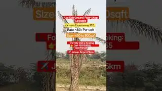 Ace Edit Retail Shops Yamuna Expressway 22D | Ground Floor Shops & Studio Apartments | High ROI 💰