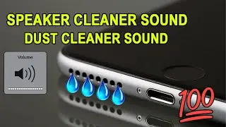 Remove Water From Speaker Sound ( %100 Fix )