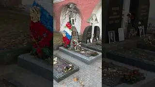 МОГИЛЫ: ДЕНИКИНА, ИЛЬИНА #могилыизвестныхлюдей #донскоекладбище #деникин #ильин #москва #могилы