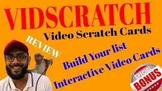 Vidscratch Review & Bonus 💥 Build Your Email List with Video Scratch Cards Gamification💥Vidscratch