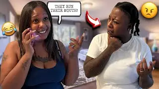 TRASH TALKING MY WIFE FAMILY IN FRONT OF HER PRANK! *HILARIOUS*