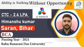 Congrats, Himanshu | Selected in 