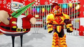 Santa&rsquo;s Prison Break: The Golden Warrior Escape! 🔥🎄