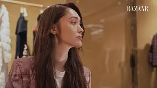 Aimee Cheng-Bradshaw for Harper's Bazaar x Burberry Advertorial
