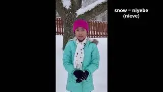 Kids Learning by Jelly:  Tagalog lessons for kids (Snow)