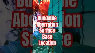 Aberration SURFACE BASE location #arksurvivalascended #gaming #pvp