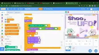 Shoot UFO Video Sensing Game in Scratch || Mini project in scratch|| Scratch Tutorial for beginner