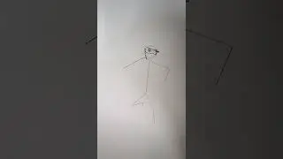 Скоростной рисунок Какаши 🤯 #шорты